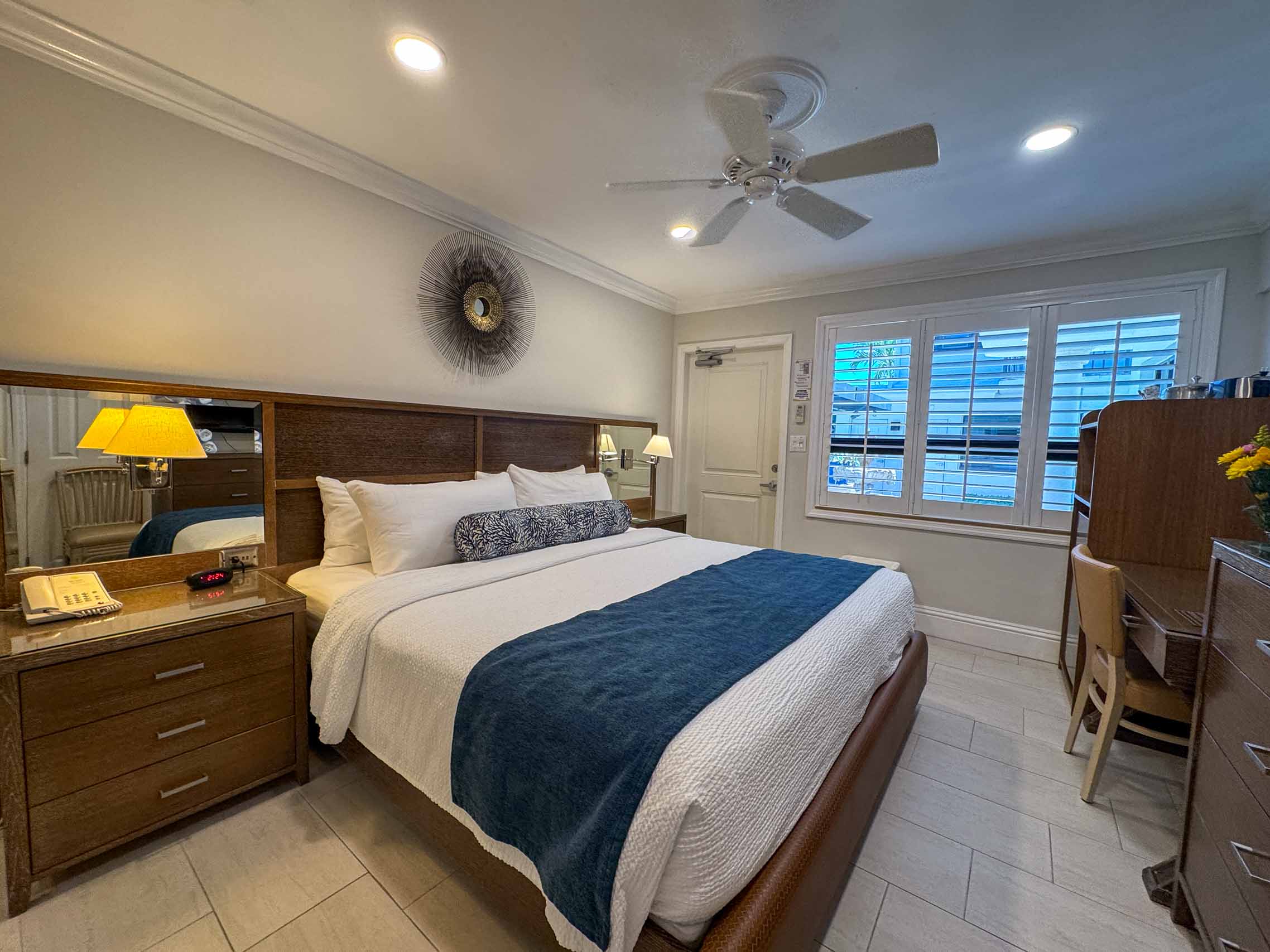 Room 36 — Hotel Room, Courtyard